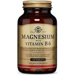 Solgar Magnesium with Vitamin B6 250 pcs