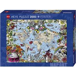 Heye Quirky World 2000 Pieces