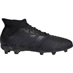 adidas Junior Predator 19.1 FG - Core Black/Core Black/Utility Black