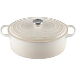 Le Creuset Meringue Signature Cast Iron Oval 6.3 L