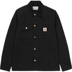 Carhartt Michigan Chore Coat - Black Rinsed