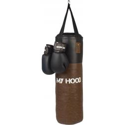 My Hood Retro Punching Bag with Gloves 15kg