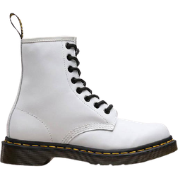 Dr. Martens 1460 Smooth Leather Lace Up Boots - White