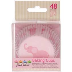 Funcakes Baby Girl Muffin Case 5 cm