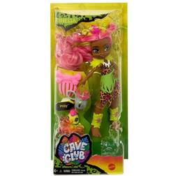 Mattel Cave Club Fernessa Prehistoric Fashion Doll with Dinosaur