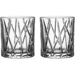 Orrefors City Old Fashion Whiskyglas 25cl 2Stk.