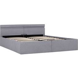 vidaXL Bed Frame with Hydraulic Storage LED 73cm Bettrahmen