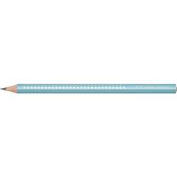 Faber-Castell Jumbo Sparkle Graphite Pencil Turquoise