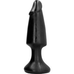 All Black Dildo Holzkopf 35 x 6,5-9,5 cm