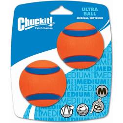 Chuckit! Ultra Ball Medium 2-pack Orange/Blue