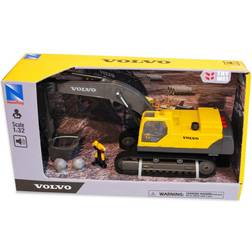 New Ray Volvo Excavator Set