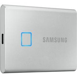 Samsung Disque SSD Externe Portable T7 Touch MU-PC1T0S/WW 1 To Argent