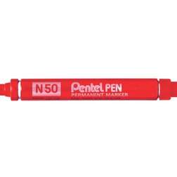 Pentel N50 Permanent Marker Red