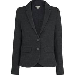 Whistles Slim Jersey Jacket - Dark Grey