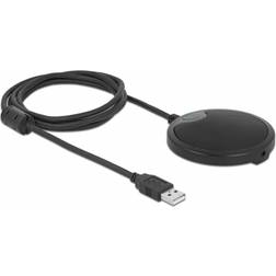 DeLock Micro de conférence Noir USB