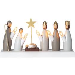 Star Trading Krubba Multicolour Adventsljusstake 33cm
