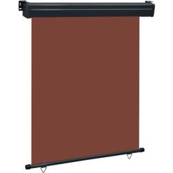 vidaXL Parvekkeen Sivumarkiisi 140x250 cm Harmaa