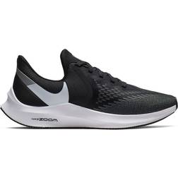 Nike Air Zoom Winflo 6 W - Black/Mørkegrå/Metallic Platinum/White