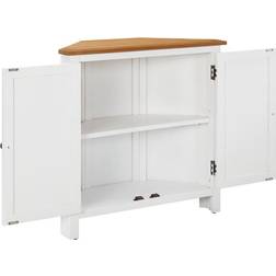 vidaXL Corner White Lagerschrank 80x78cm