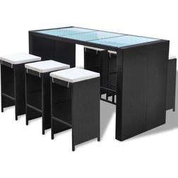 vidaXL 41837 Conjunto de Bar Exterior, 1 Mesa incl. 6 Sillas