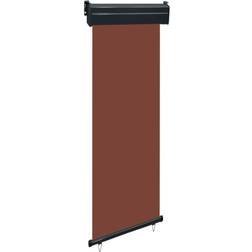 vidaXL Auvent Latéral De Balcon 65x250 cm Marron