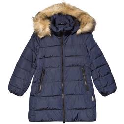 Reima Lunta Kid's Long Winter Jacket - Navy (531416-6980)