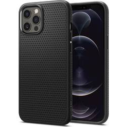 Spigen Coque Liquid Air iPhone 12 Pro Max Noir