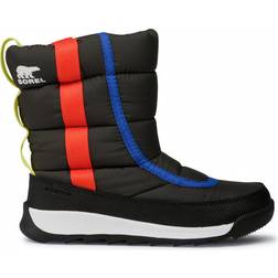 Sorel Whitney II Puffy Mid Junior Blue/Grey/Red, Unisex