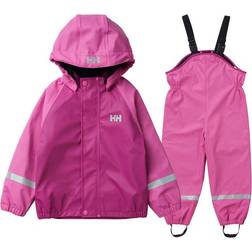 Helly Hansen K Bergen Fleece PU Rainset - Ibis Rose (40480-070)