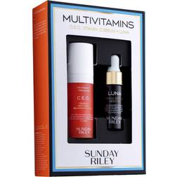 Sunday Riley Multivitamins C.E.O. Vitamins C Serum + Luna Kit