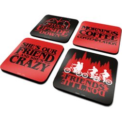 Pyramid International Stranger Things Phrases Glasunderlägg 4st