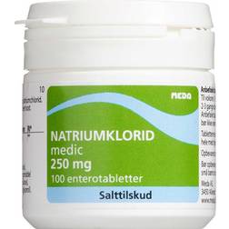 Meda Natriumklorid Medic 250mg 100 st