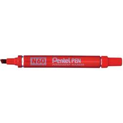 Pentel N60 Permanent Marker Red