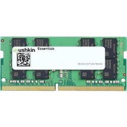 Mushkin 8GB(1X8GB) Essentials DDR4 PC4-3200 3200MHz Laptop Memory Model MES4S320NF8G