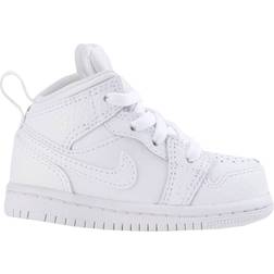 Nike Air Jordan 1 Mid Alt TD - Triple White