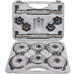 Scsports Chrome Dumbbell Case Set 15kg