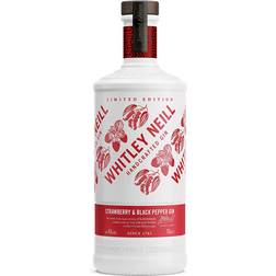 Whitley Neill Strawberry and Black Pepper Gin 43% 70 cl