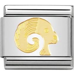 Nomination Composable Classic Link Aries Charm - Silver/Gold