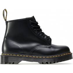 Dr. Martens 101 Bex Smooth Leather Ankle Boots - Black