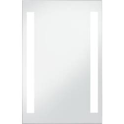 vidaXL Espejo De Pared De Baño Con LED 60x100 cm