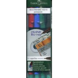 Faber-Castell Multimark Overhead Marker Permanent S 4-pack