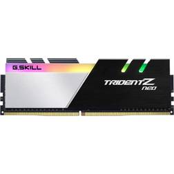 G.Skill 128GB (4 x 32GB) Trident Z Neo, DDR4 3600MHz, CL16, 1.45V, musta/hopea