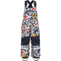 Didriksons Kid's Polarbjörnen Printed Pants - Cloud Blue Algae (503534-955)