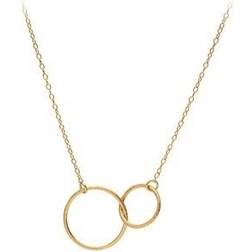 Pernille Corydon Double Plain Necklace - Gold