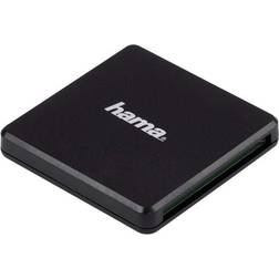 Hama 124022 Lettore schede di memoria esterno USB 3.2 Gen 1 (USB 3.0) Nero