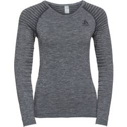 Odlo Performance Light Long-Sleeve Baselayer Top Women - Grey Melange