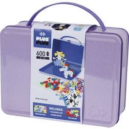 Plus Plus Purple Metal Suitcase 600pcs