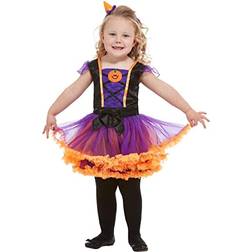 Smiffys Toddler Pumpkin Witch Costume