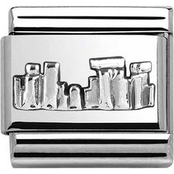 Nomination Composable Classic Link Stonehenge Charm - Silver (330105 30)