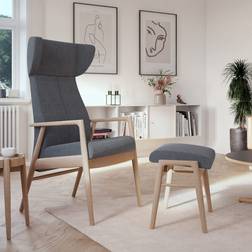 Farstrup Nobel 8920 with Footstool Lænestol 118cm